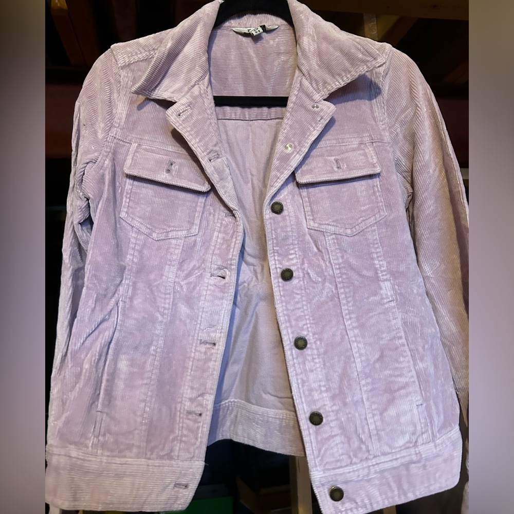 Jessica Sport Lavender Corduroy Jacket